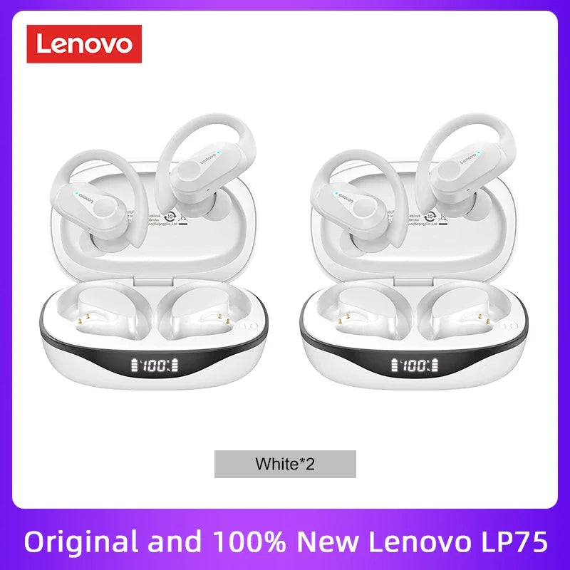 Lenovo LP75 TWS Bluetooth V5.3 Headphones